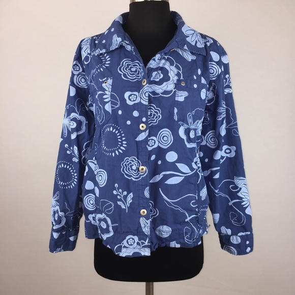 fresh produce Tops - Fresh Produce M Lightweight Jacket Shirt Long Slv